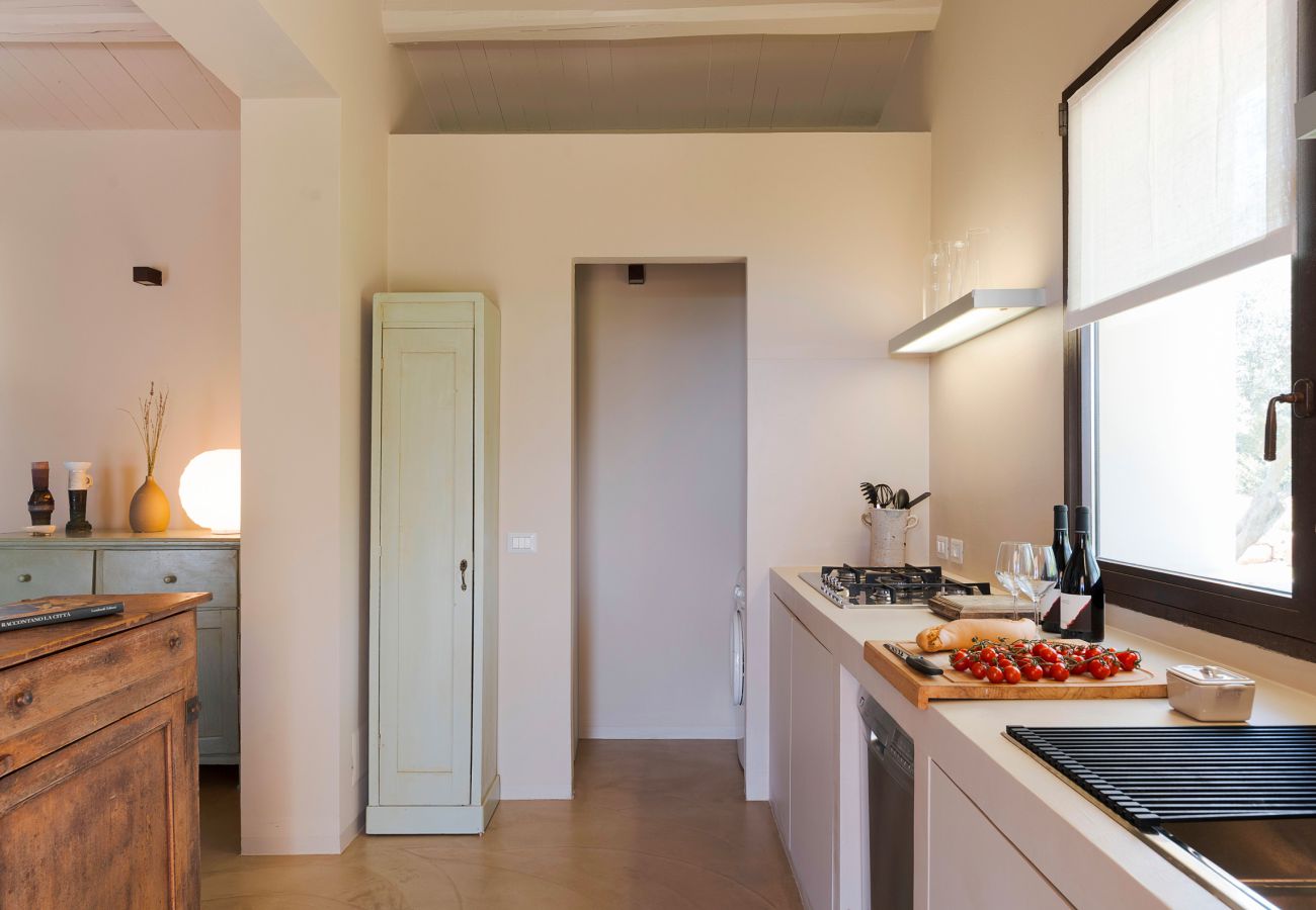 Villa a Scicli - Villa con terrazza e giardino privato. Piscina in comune. Scicli, Sicilia - Ulivi