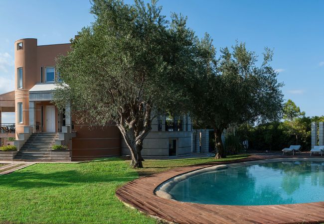 Villa a Noto - Villa con piscina, 450 metri dal mare di San Lorenzo, Noto, Sicilia - 14 pax