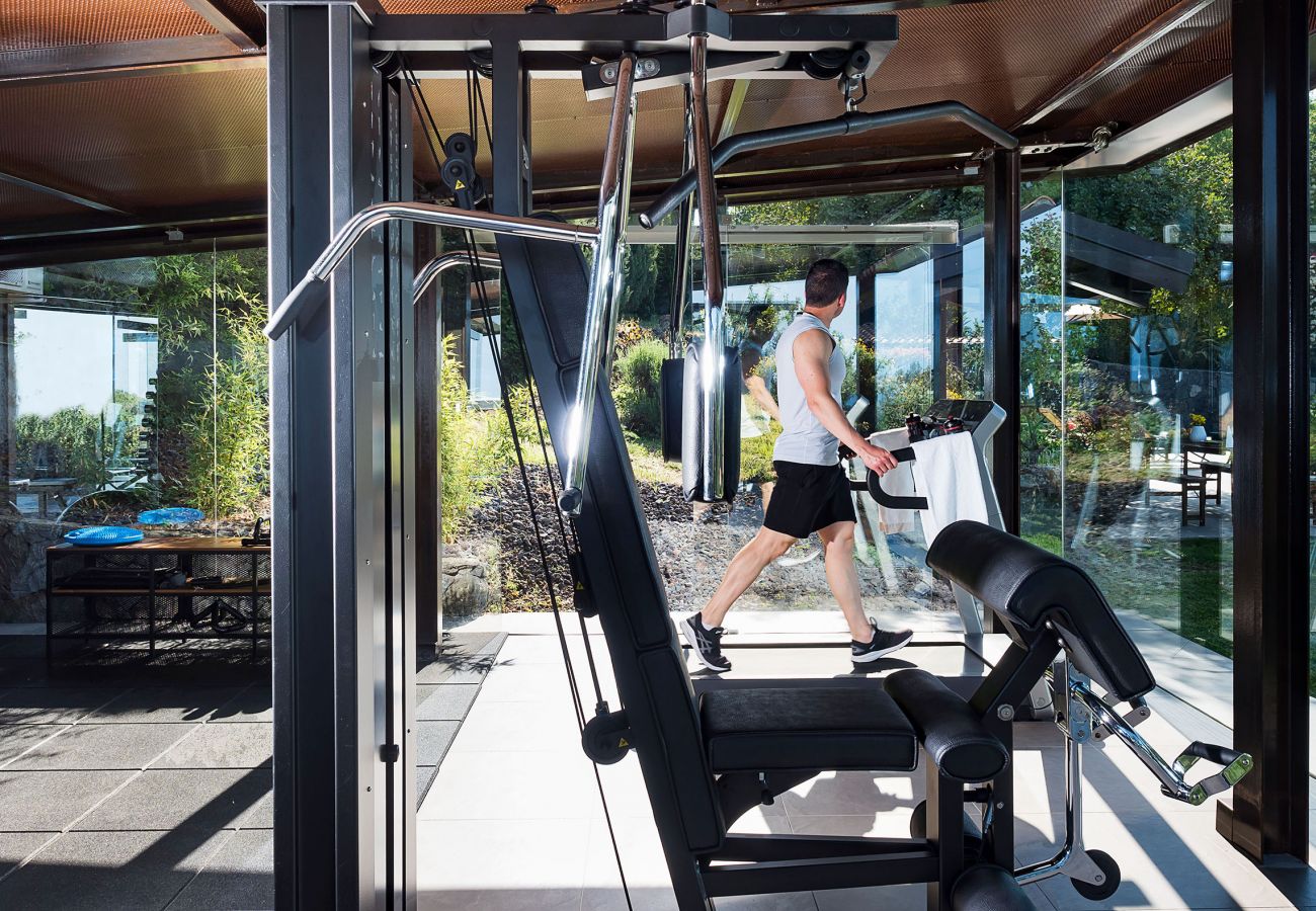 Villa a Viagrande - Villa con piscina e sala fitness sull'Etna, Sicily