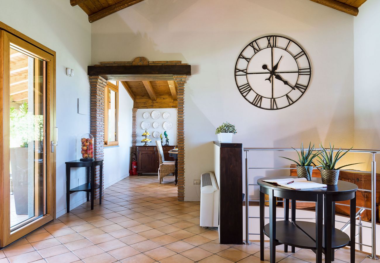 Villa a Viagrande - Villa con piscina e sala fitness sull'Etna, Sicily