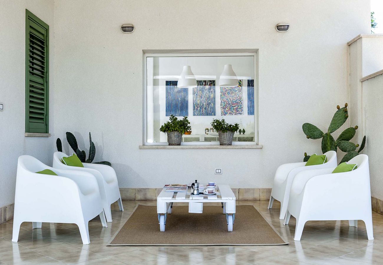 Villa a Mazara del Vallo - Villa a pochi passi dal mare di Mazara del Vallo, Sicilia - 8pax
