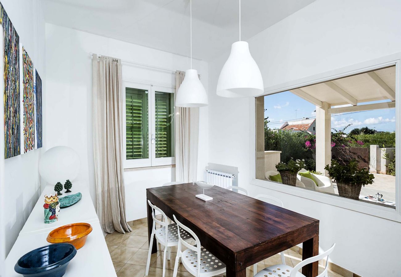 Villa a Mazara del Vallo - Villa a pochi passi dal mare di Mazara del Vallo, Sicilia - 8pax
