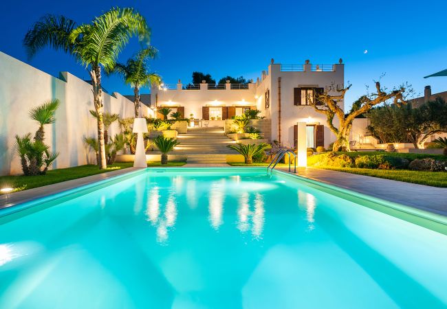 Villa a Misiliscemi - Splendida villa con piscina e wellness privati, non lontana dal mare