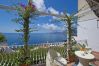 Casa a Praiano - Casa Sunset - Terrazza panoramica con vista su Positano e Capri  Casa a Praiano - Casa Sunset - Terrazza panoramica con vista su Positano e Capri