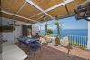 Casa a Praiano - Casa Sunset - Terrazza panoramica con vista su Positano e Capri  Casa a Praiano - Casa Sunset - Terrazza panoramica con vista su Positano e Capri