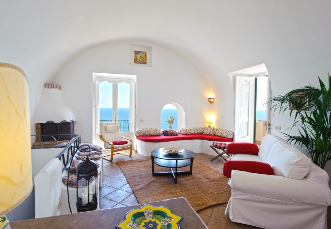 Casa a Praiano - Casale Fralisa - Meravigliosa terrazza e vasca idromassaggio vista mare