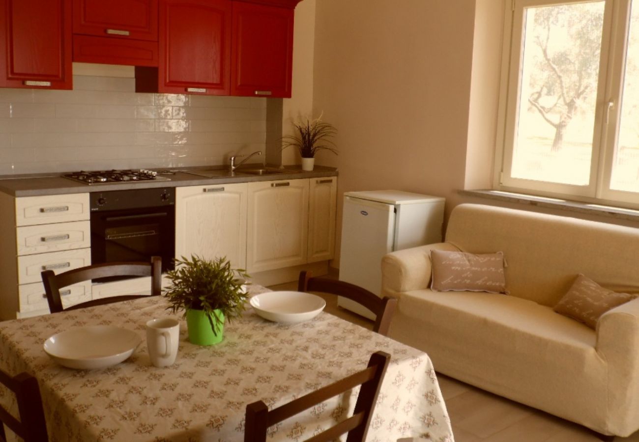 cucina in casa vacanze a Bolsena