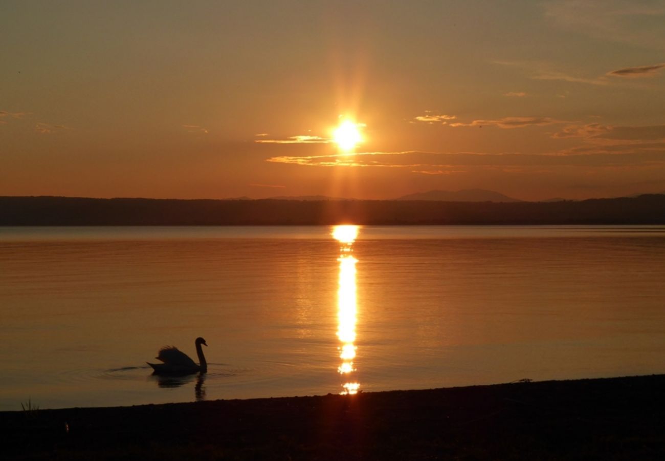 lago di Bolsena in Centro Italia