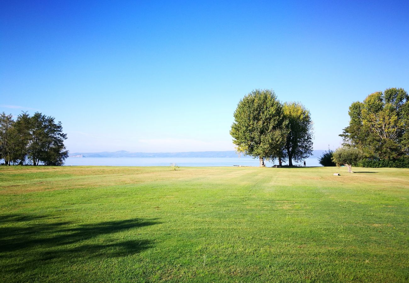 vista panoramica del lago di Bolsena