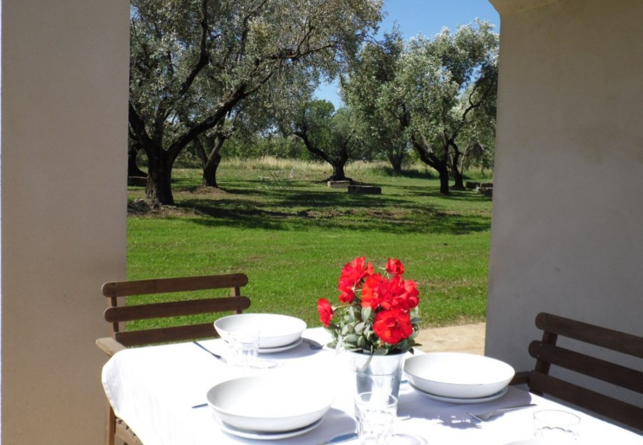 veranda in casa vacanze sul lago di Bolsena