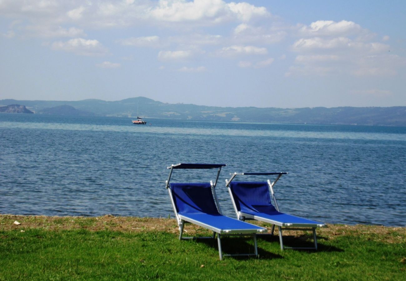 casa vacanze con spiaggia privata sul lago di Bolsena