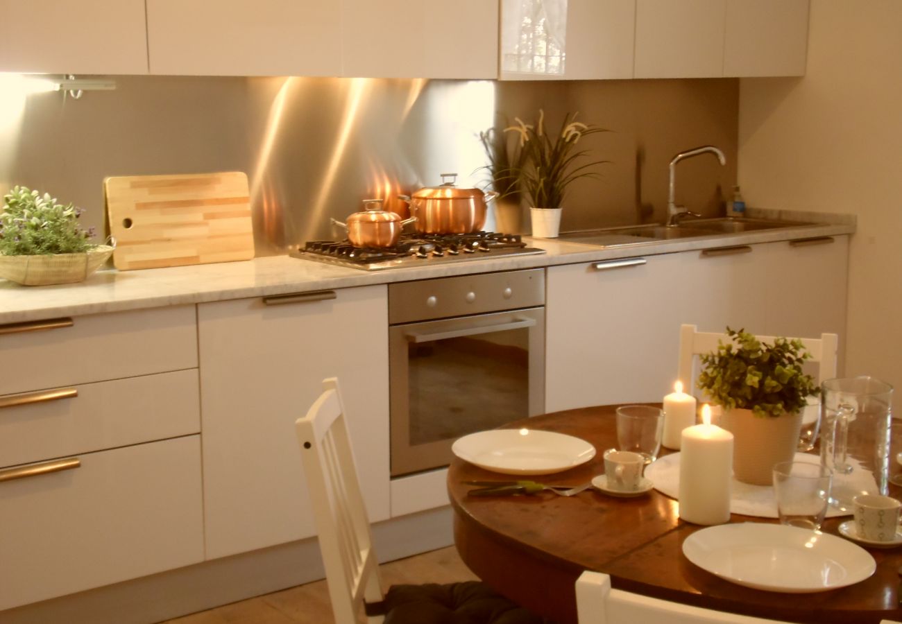 cucina del casale Vallalta a Montefiascone