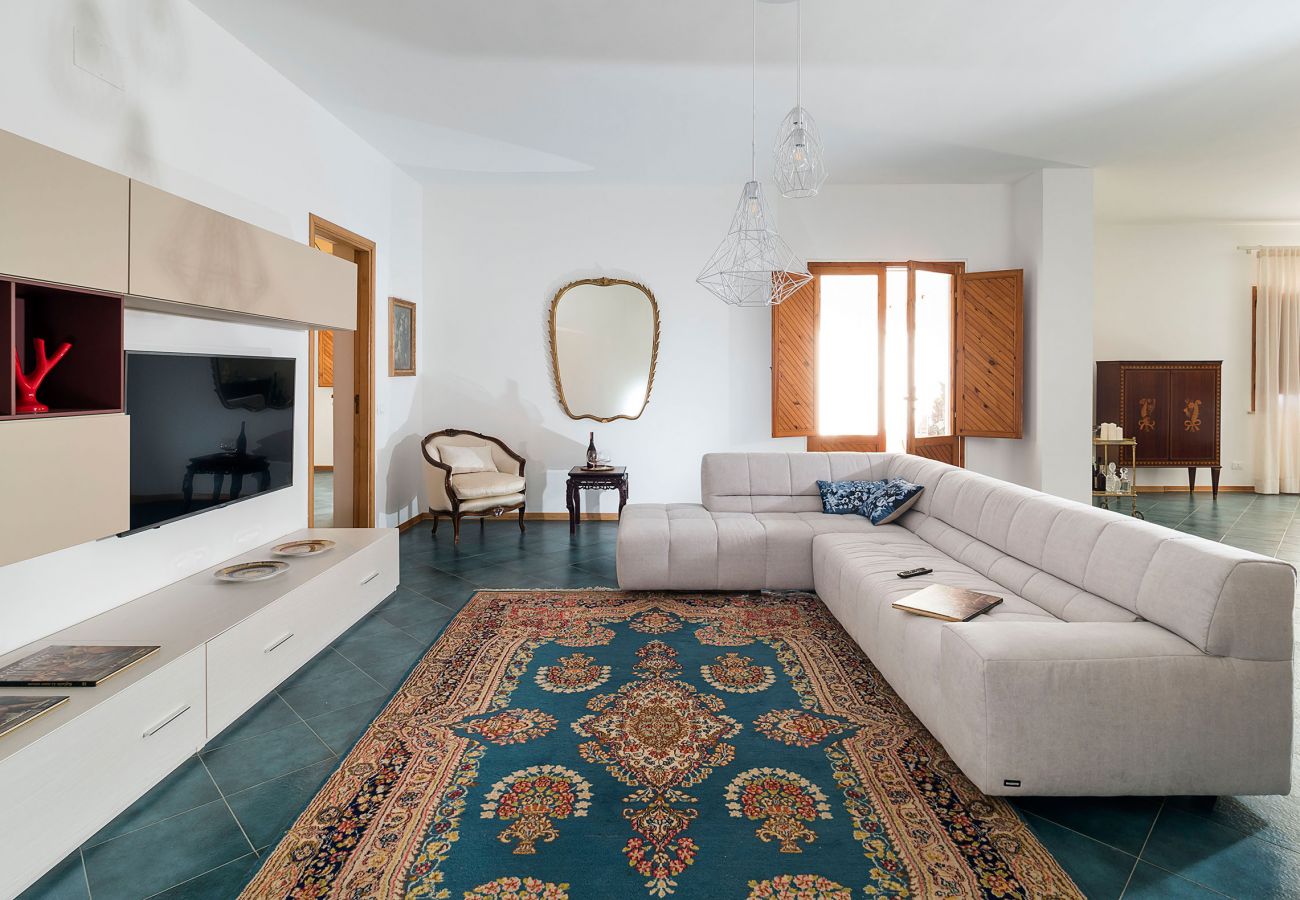 Villa a Paceco - Villa con piscina, 450 metri dal mare, vicino Trapani, Sicilia - 14 pax