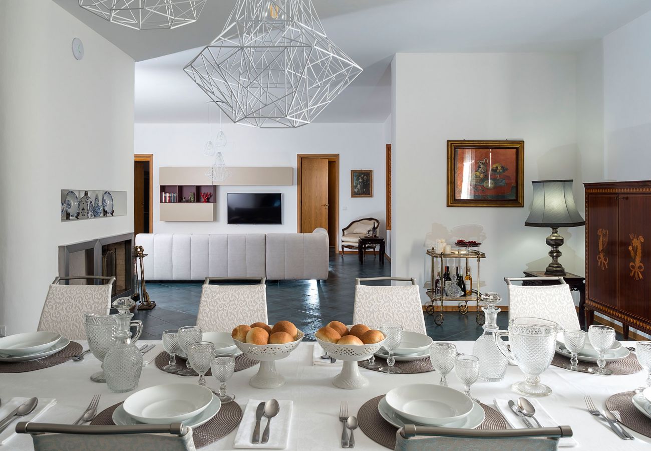 Villa a Paceco - Villa con piscina, 450 metri dal mare, vicino Trapani, Sicilia - 14 pax