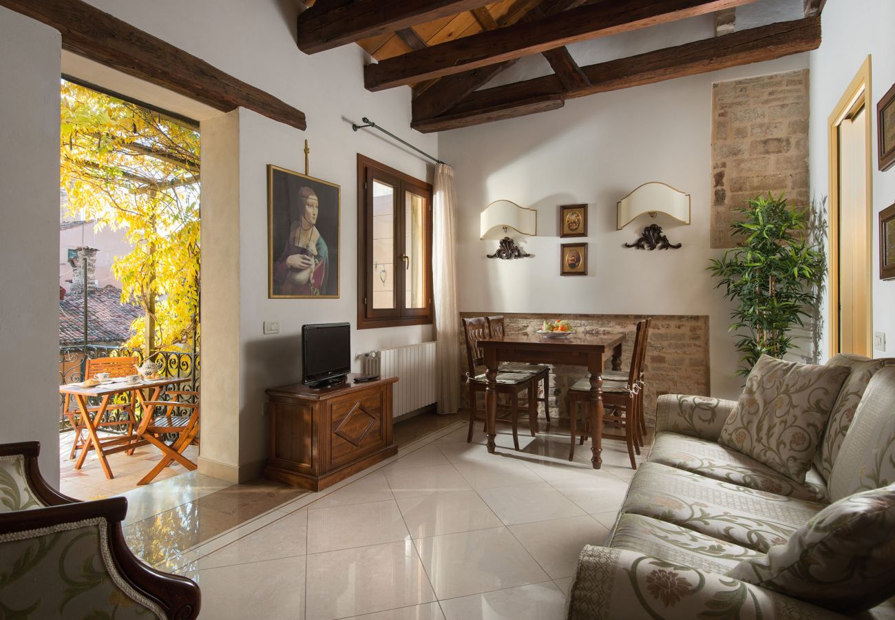 Appartamento a Santa Croce - Raffinato appartamento con terrazza privata in S.Croce, Venezia - Terrazza