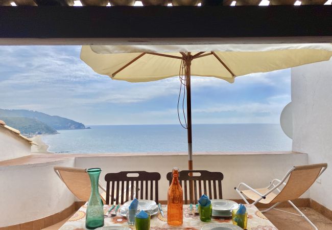 Appartamento a Sperlonga - il suo terrazzo vista mare è ideale per un relax totale