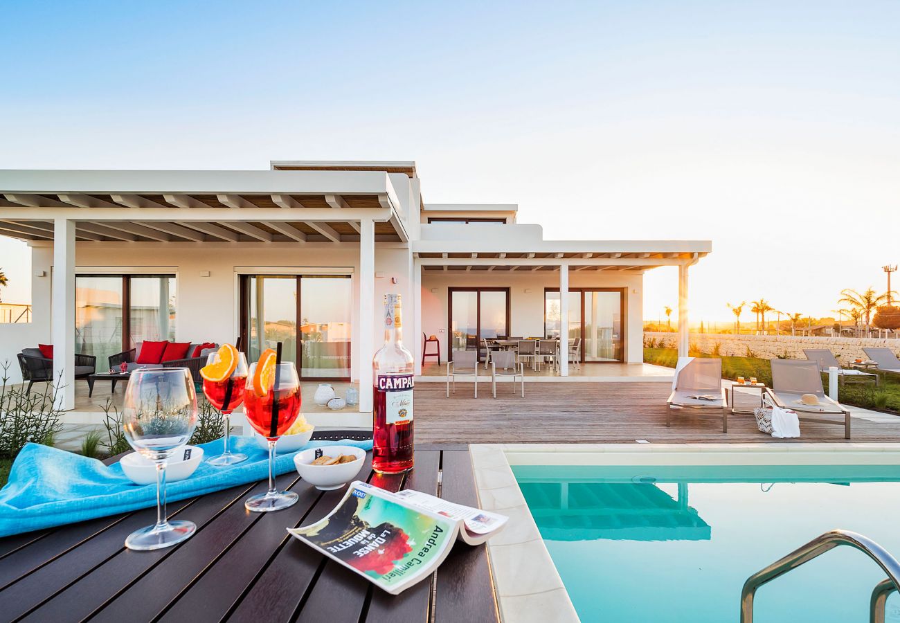 Villa a Noto - Villa con piscina fronte mare a Marzamemi, Sicily - Ulivo - 8 pax