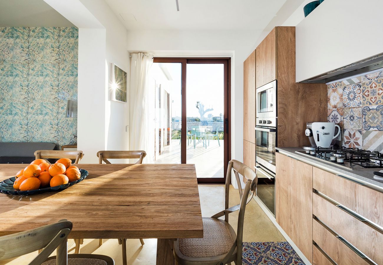 Villa a Noto - Villa con piscina fronte mare a Marzamemi, Sicily - Ulivo - 8 pax