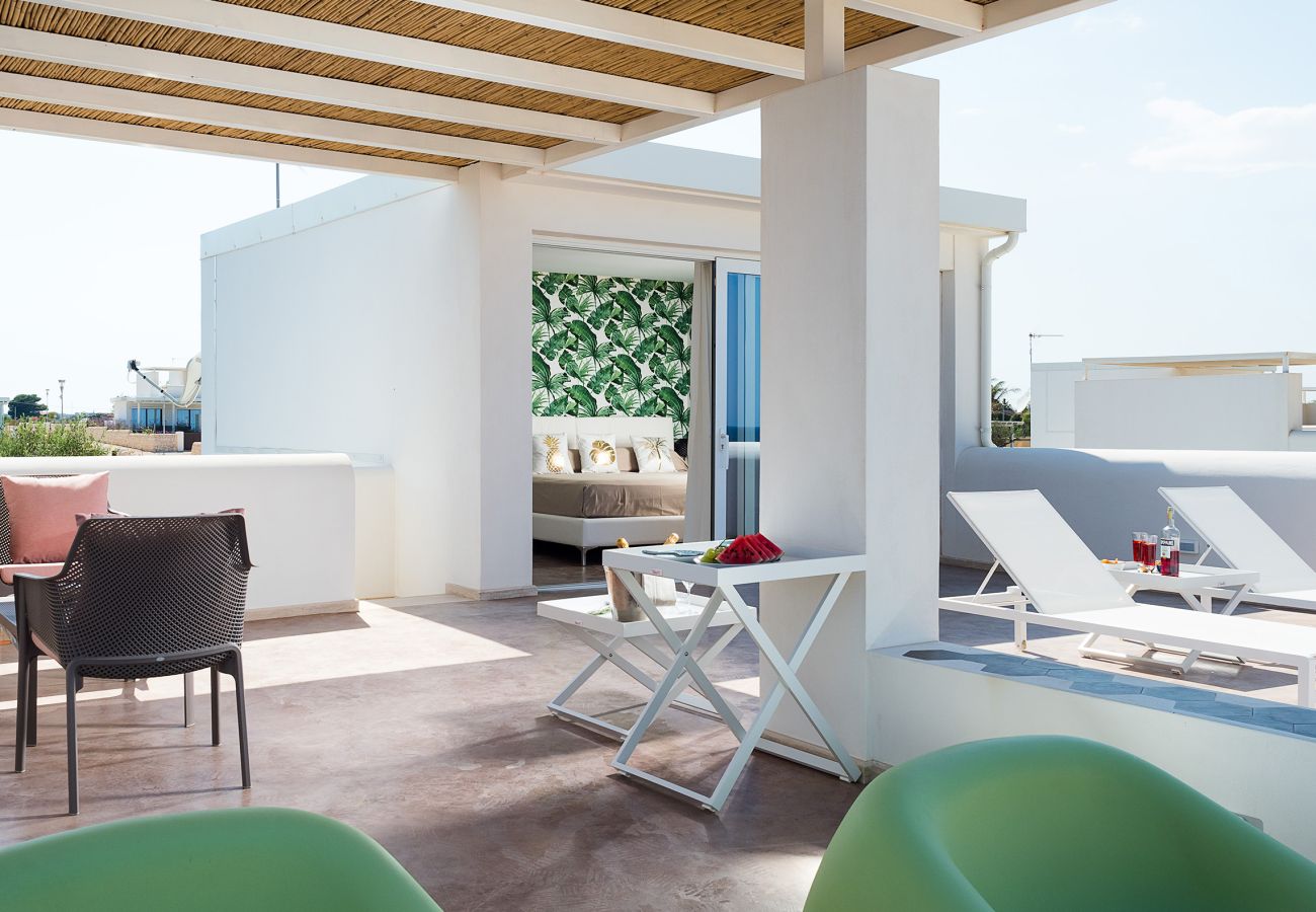 Villa a Noto - Villa fronte mare con piscina a Marzamemi, Sicily  - Fico d'India, 8 pax