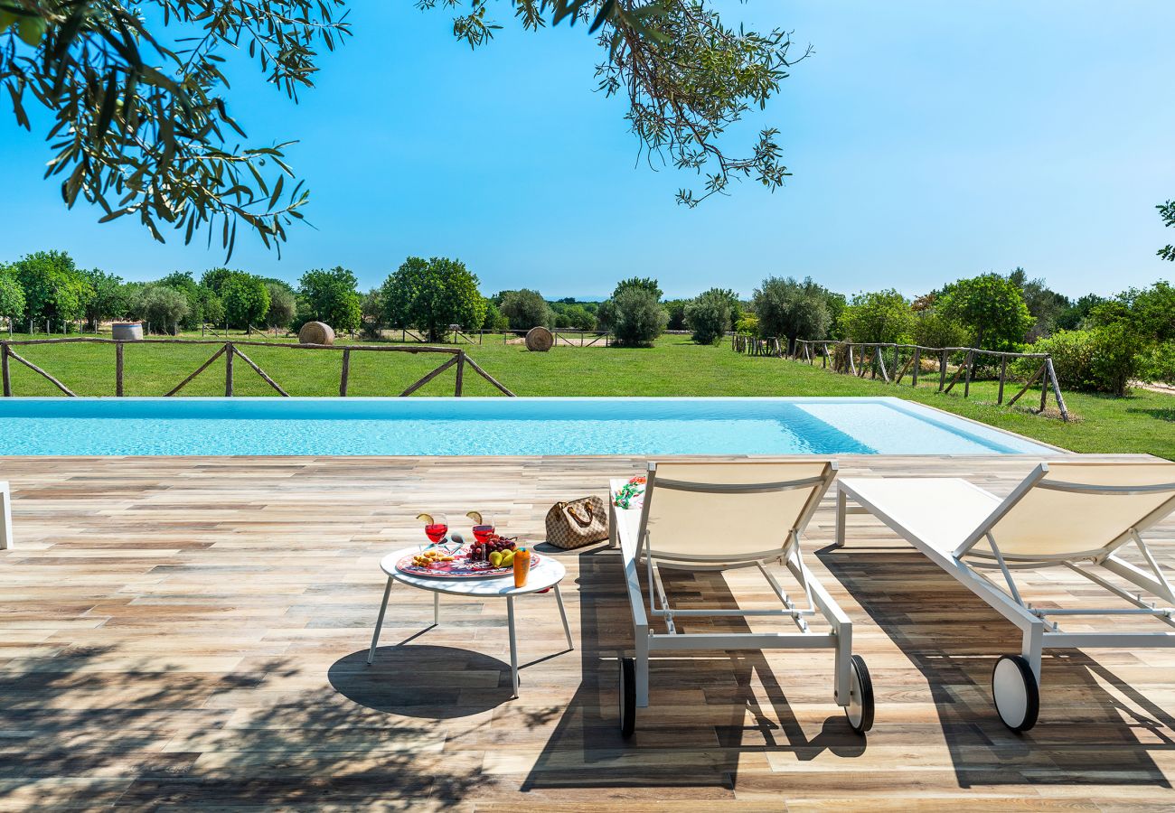 Villa a Scicli - Villa esclusiva con piscina, cucina esterna, Scicli, Sicilia - 12 pax