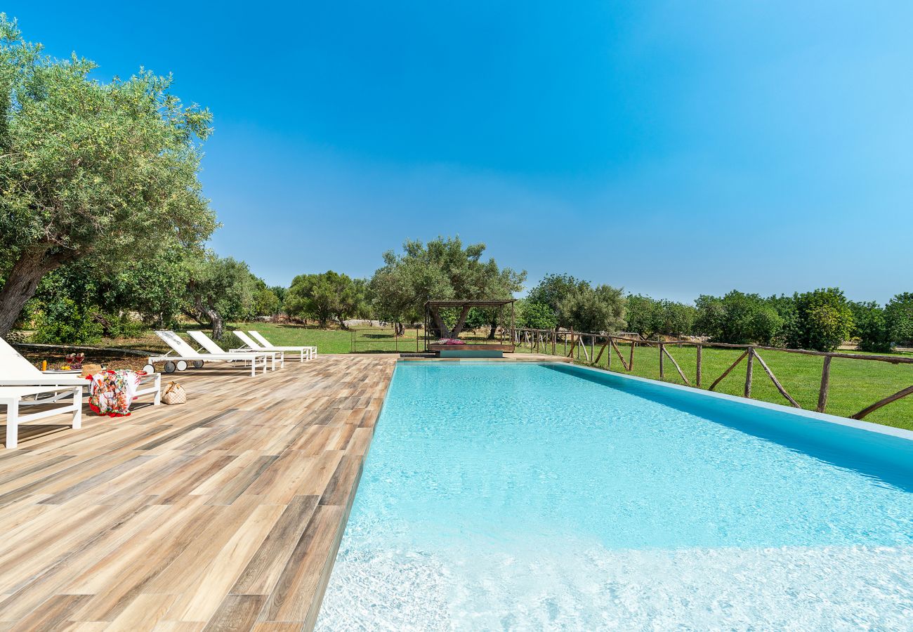 Villa a Scicli - Villa esclusiva con piscina, cucina esterna, Scicli, Sicilia - 12 pax