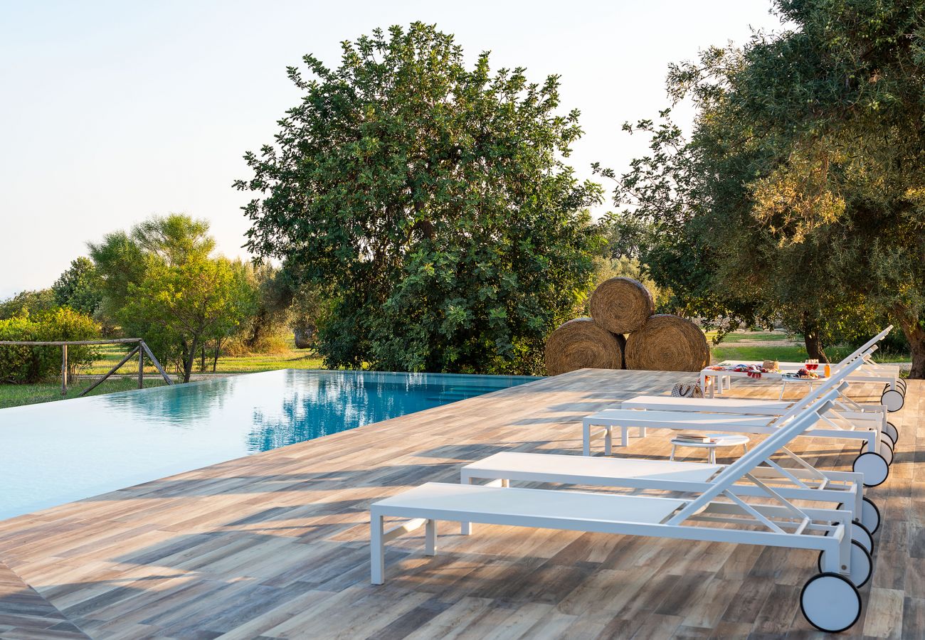 Villa a Scicli - Villa esclusiva con piscina, cucina esterna, Scicli, Sicilia - 12 pax