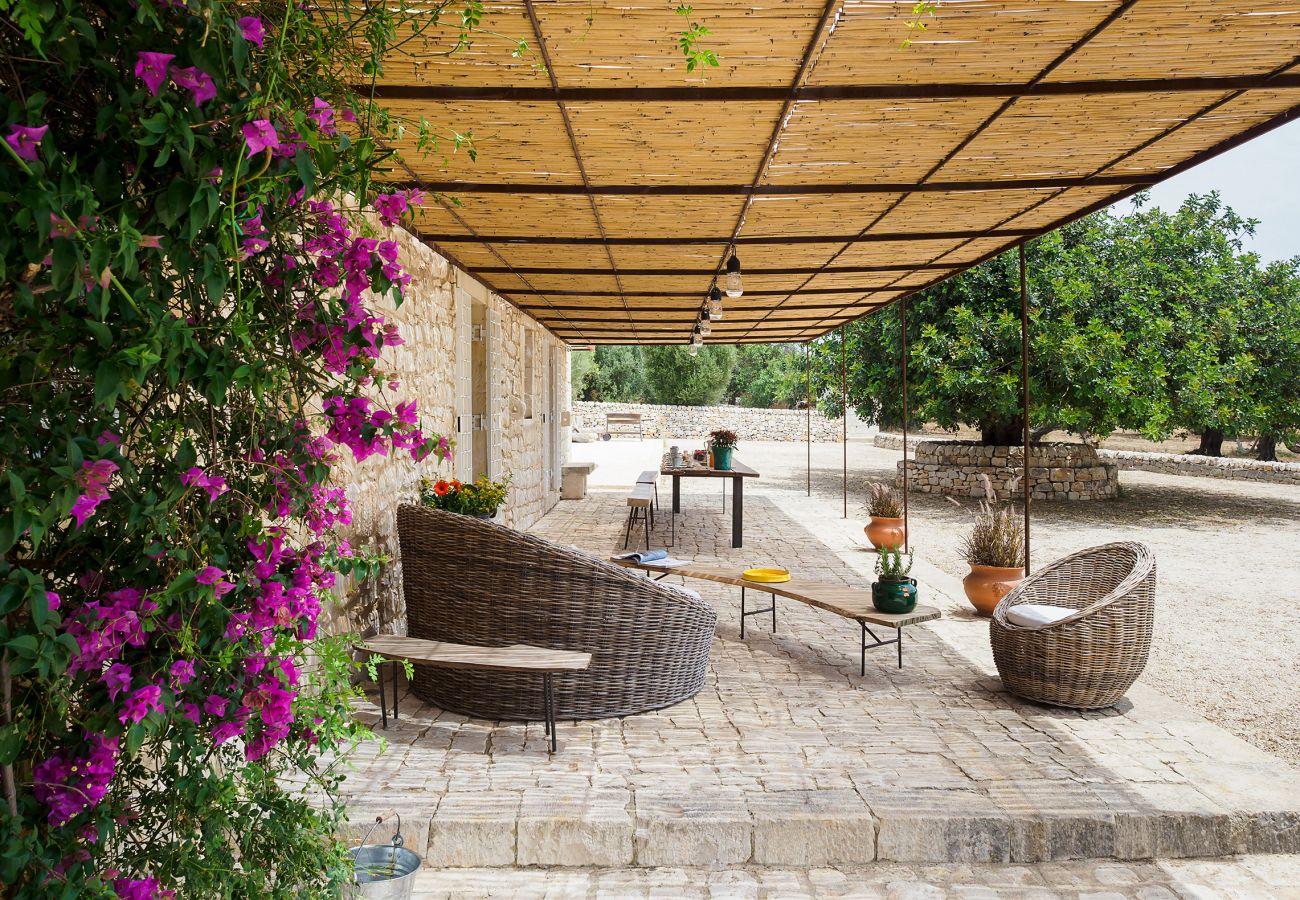 Villa a Scicli - Villa esclusiva con piscina, cucina esterna, Scicli, Sicilia - 12 pax