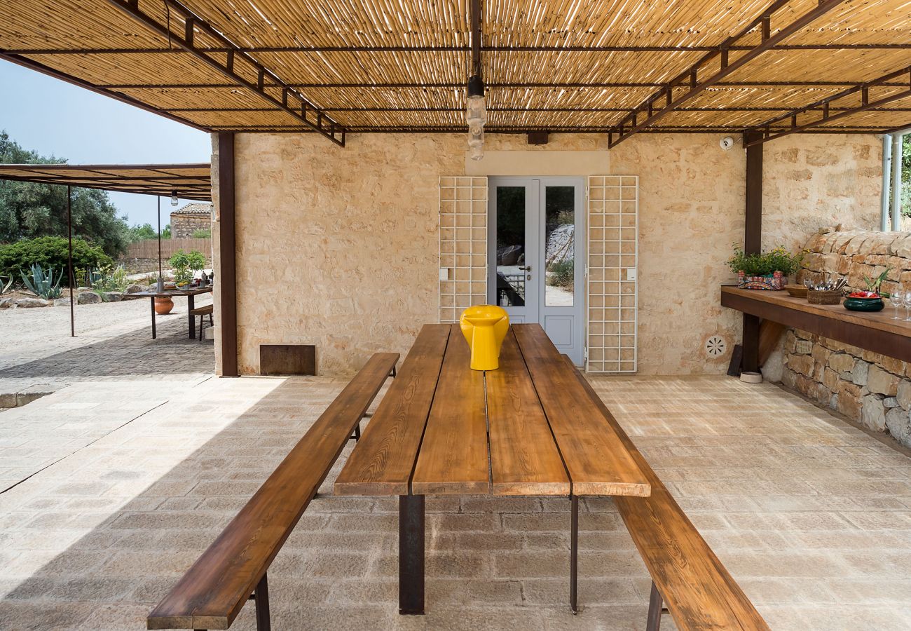 Villa a Scicli - Villa esclusiva con piscina, cucina esterna, Scicli, Sicilia - 12 pax
