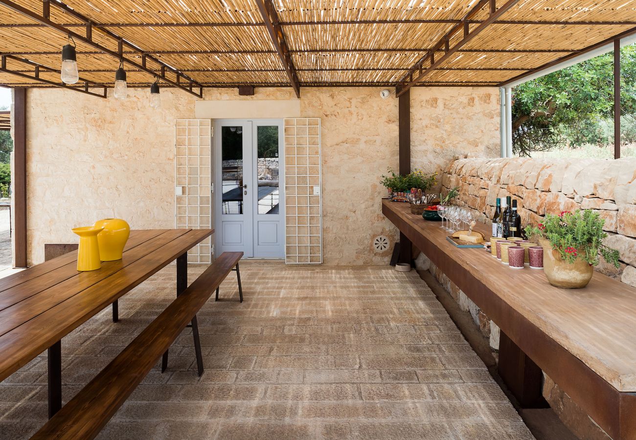 Villa a Scicli - Villa esclusiva con piscina, cucina esterna, Scicli, Sicilia - 12 pax