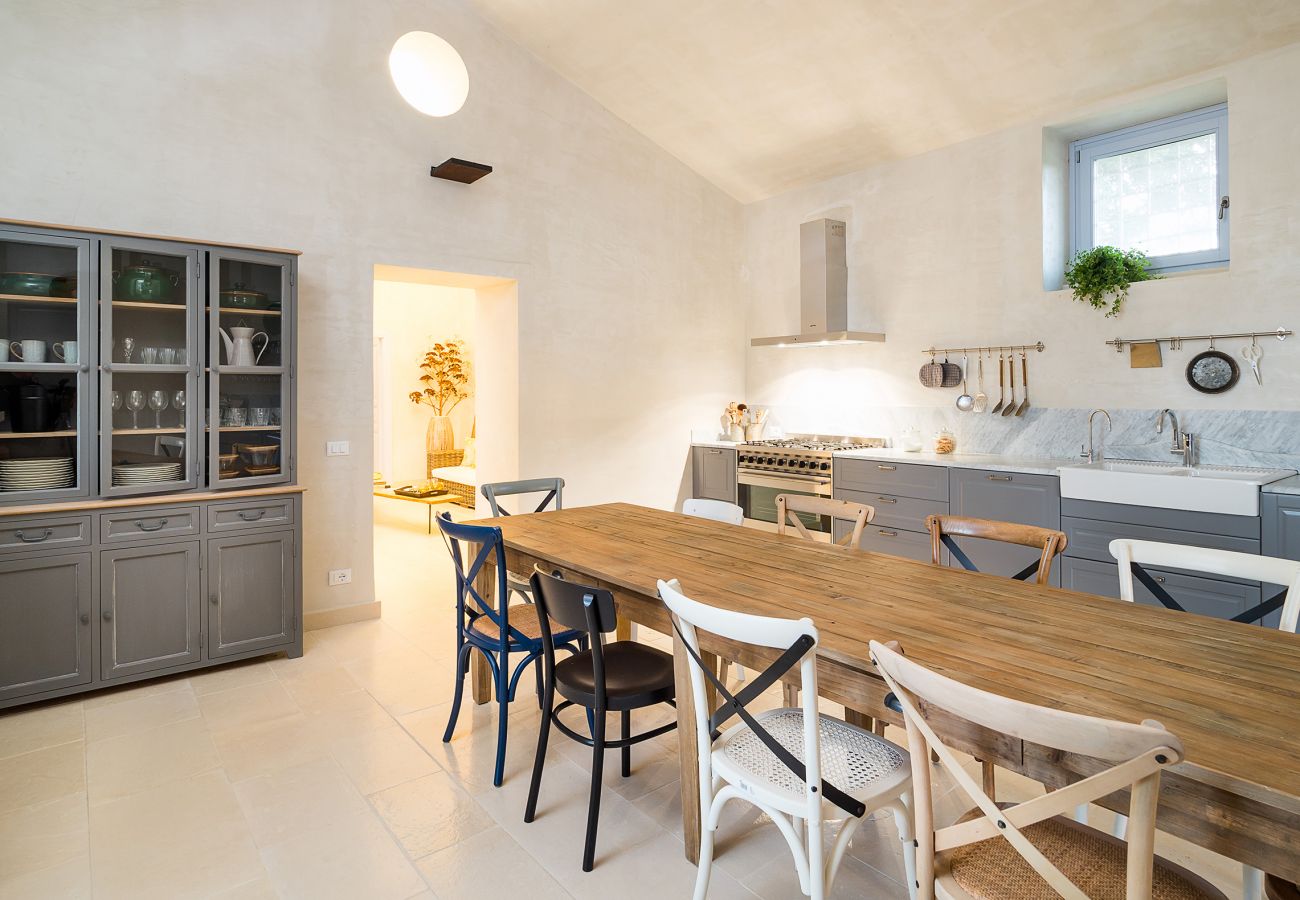 Villa a Scicli - Villa esclusiva con piscina, cucina esterna, Scicli, Sicilia - 12 pax