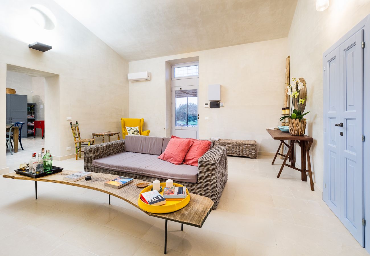 Villa a Scicli - Villa esclusiva con piscina, cucina esterna, Scicli, Sicilia - 12 pax