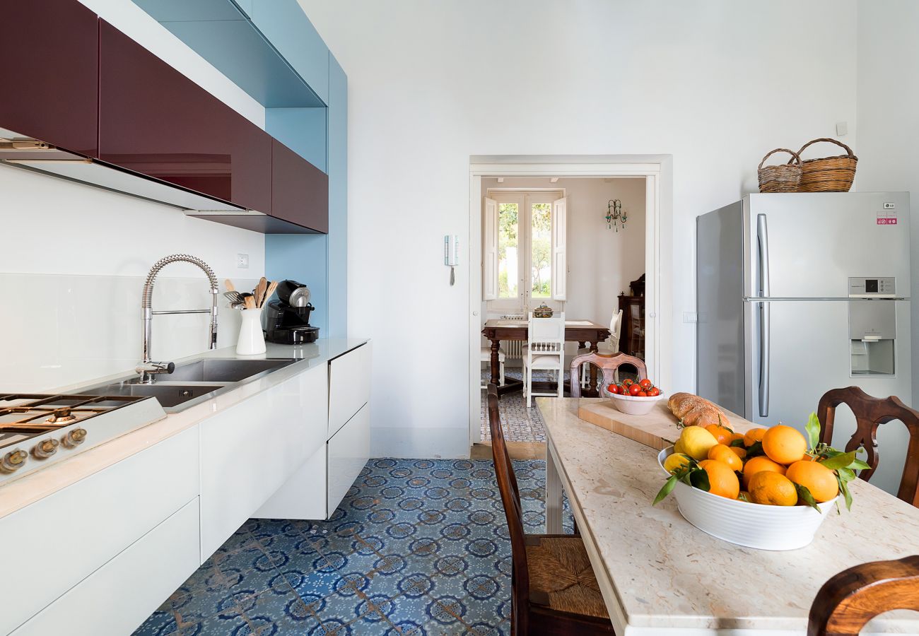 Villa a Marsala - Villa esclusiva con piscina, cucina esterna, a Marsala, Sicilia - 9 pax