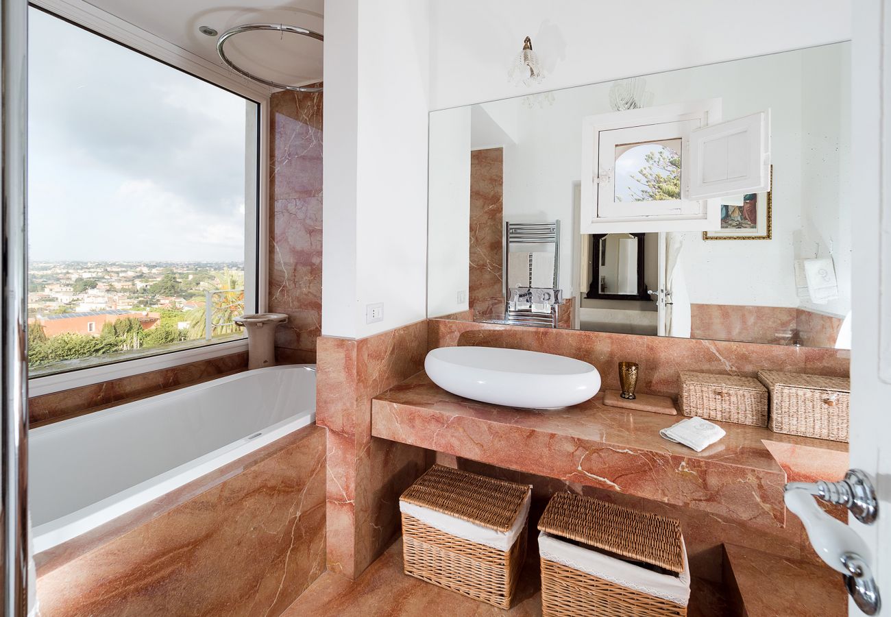 Villa a Marsala - Villa esclusiva con piscina, cucina esterna, a Marsala, Sicilia - 9 pax
