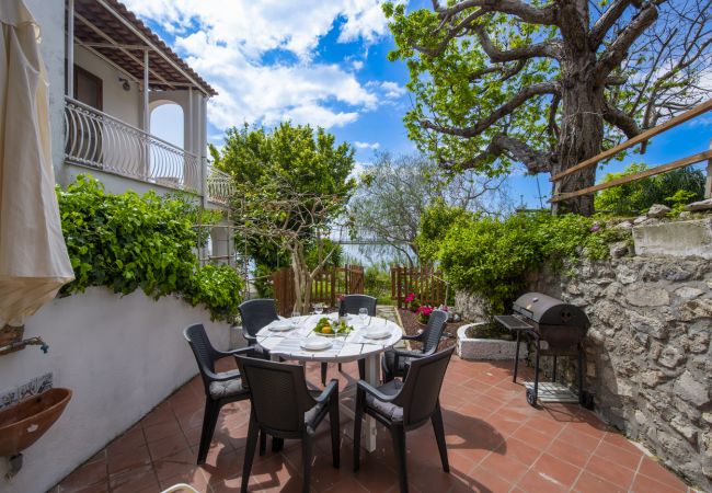 Casa a Praiano - Casa di Nonno Mario - Terrazza vista mare, nel cuore di Praiano