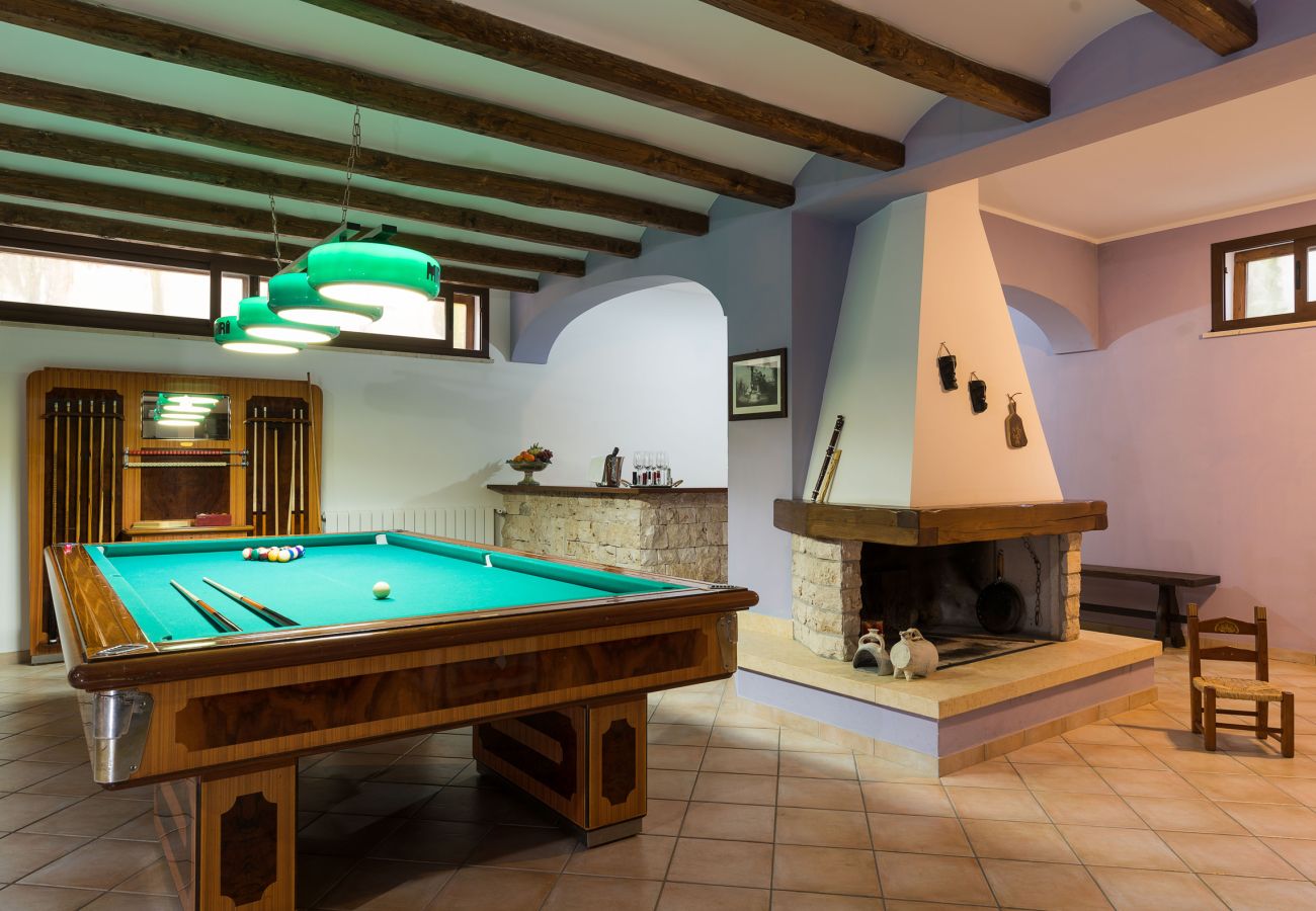 Villa a Paceco - Confortevole villa con piscina situata in splendida posizione panoramica nei dintorni di Trapani