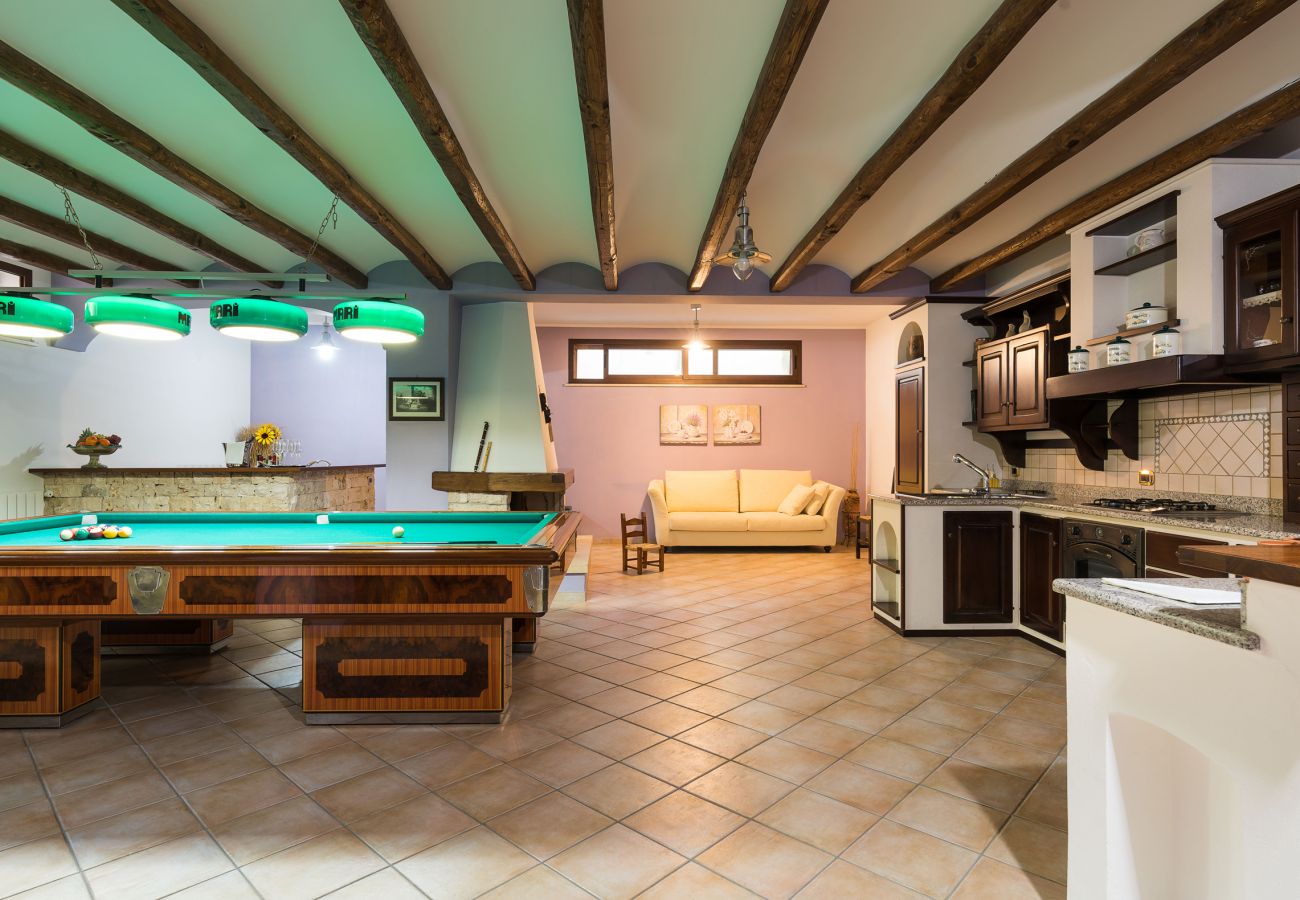 Villa a Paceco - Confortevole villa con piscina situata in splendida posizione panoramica nei dintorni di Trapani