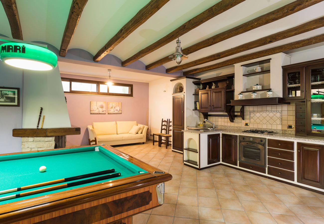 Villa a Paceco - Confortevole villa con piscina situata in splendida posizione panoramica nei dintorni di Trapani
