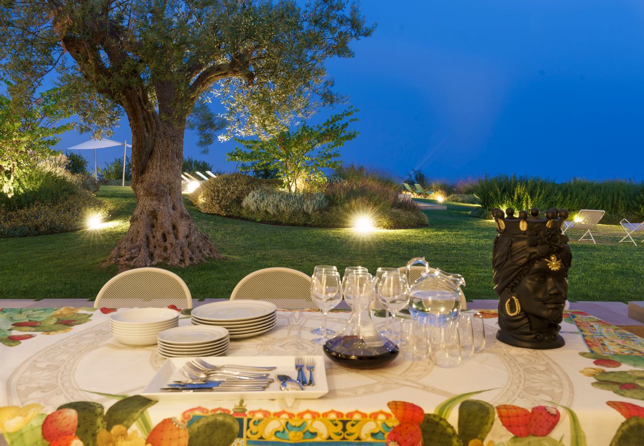 Villa a Modica - Villa con piscina e wellness a Modica