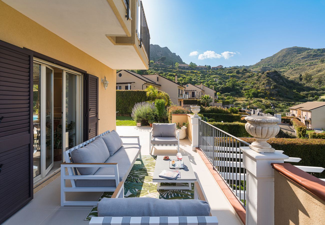 Villa a Castelmola - Villa con piscina a Castelmola, Taormina