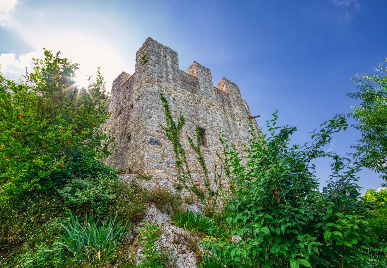 Villa a Camaiore - Villa con piscina riscaldata, panoramica, Camaiore