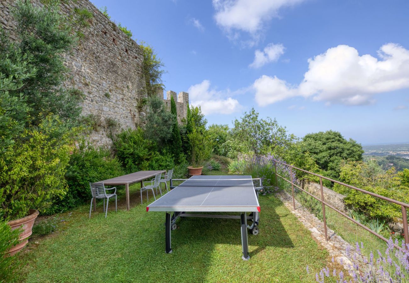 Villa a Camaiore - Villa con piscina riscaldata, panoramica, Camaiore