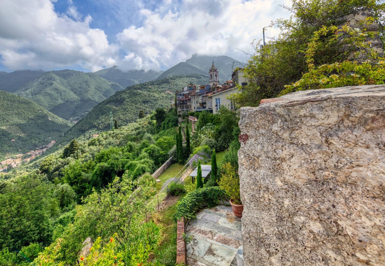 Villa a Camaiore - Villa con piscina riscaldata, panoramica, Camaiore