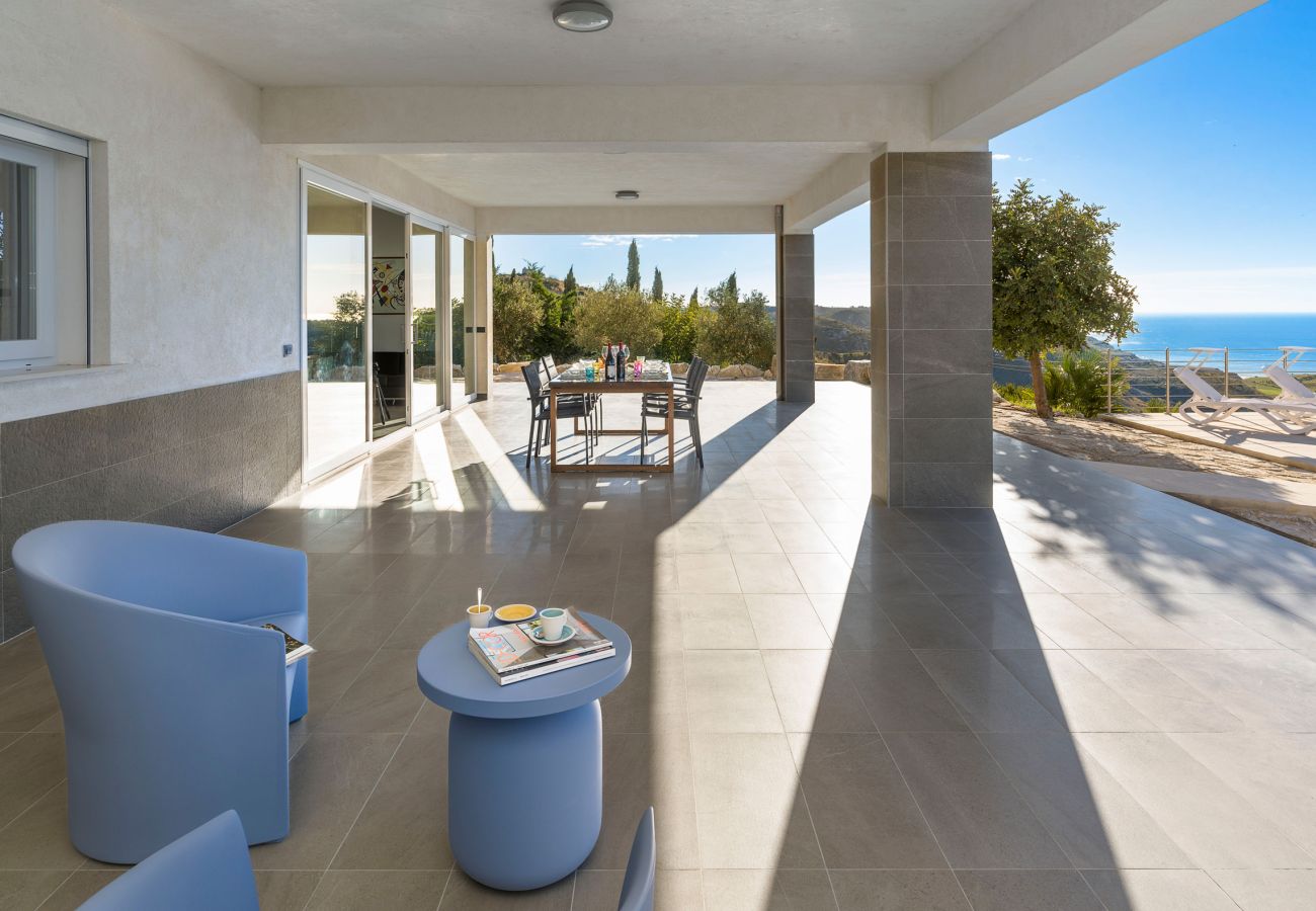 Villa a Siculiana - Splendida villa con piscina e vista mare