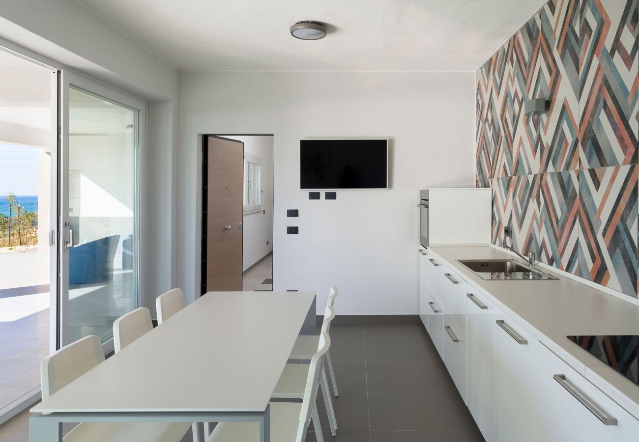 Villa a Siculiana - Splendida villa con piscina e vista mare