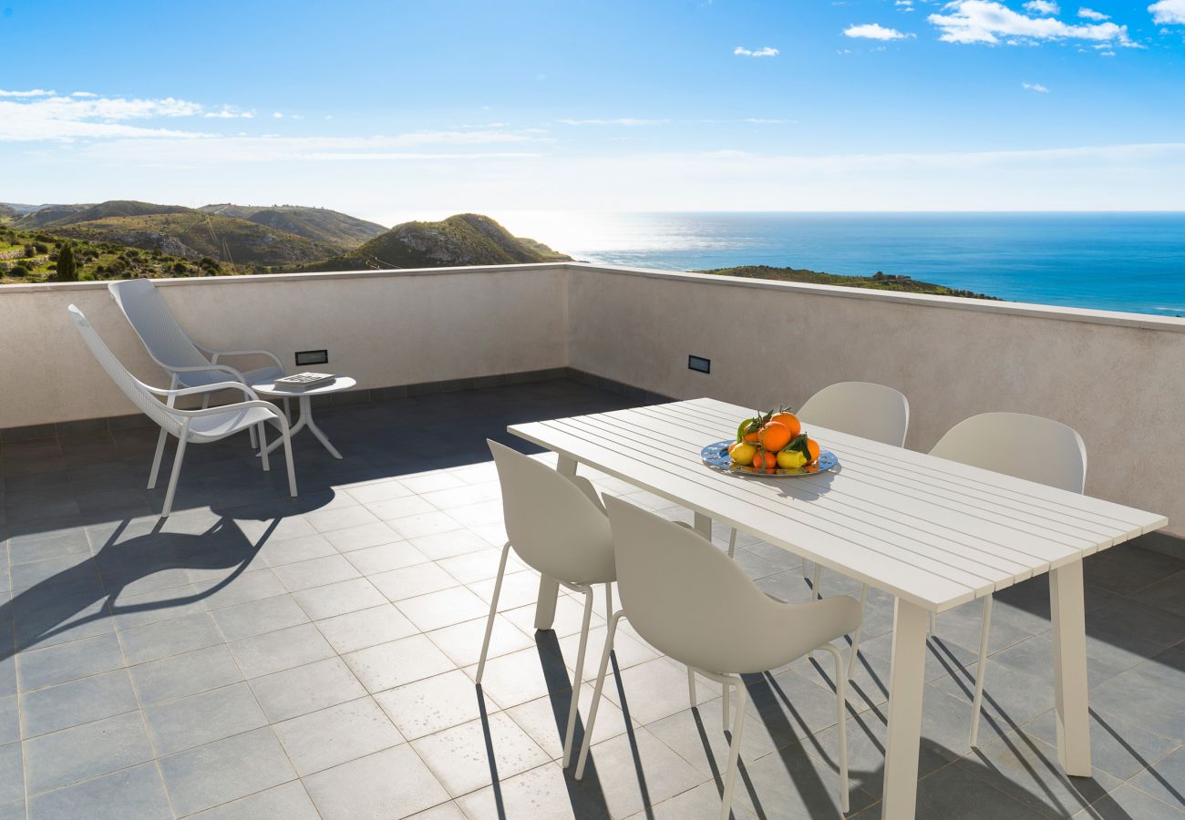 Villa a Siculiana - Splendida villa con piscina e vista mare