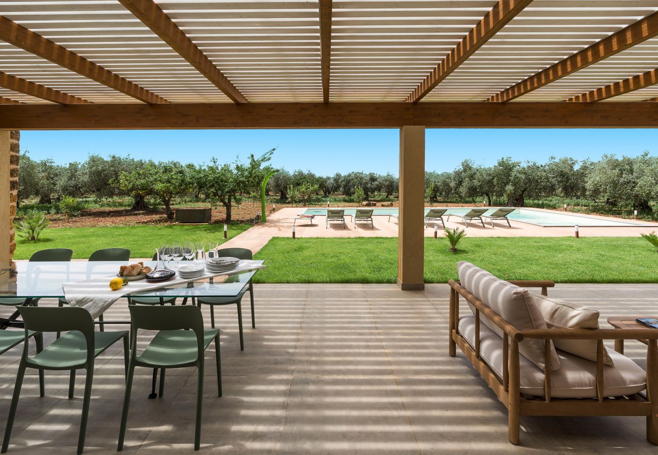 Villa a Menfi - Esclusiva villa di campagna con piscina a Menfi